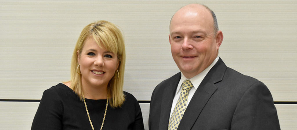 Karen Garrett and Ricky Walker