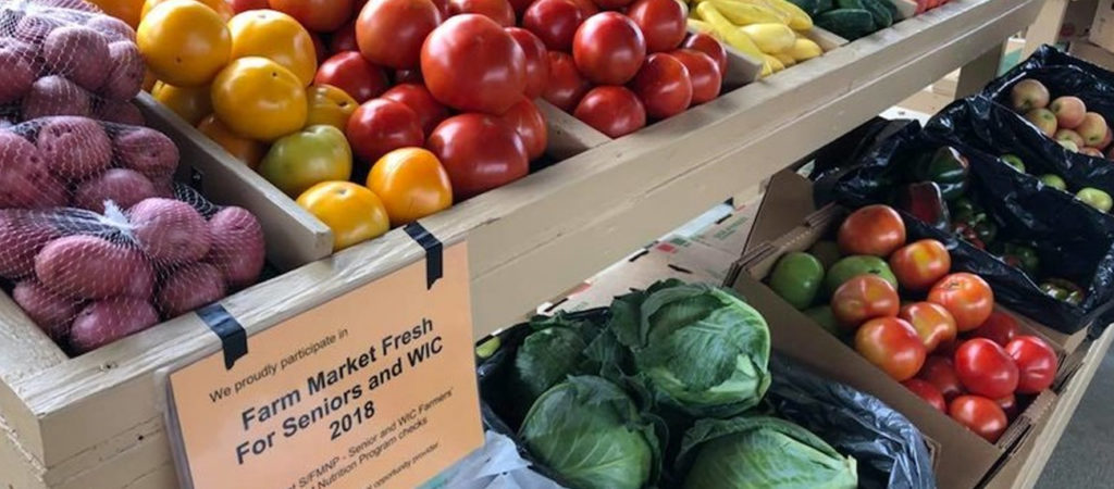 fresh fruits and vegetables