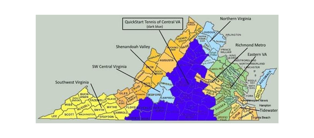 QCV service area map