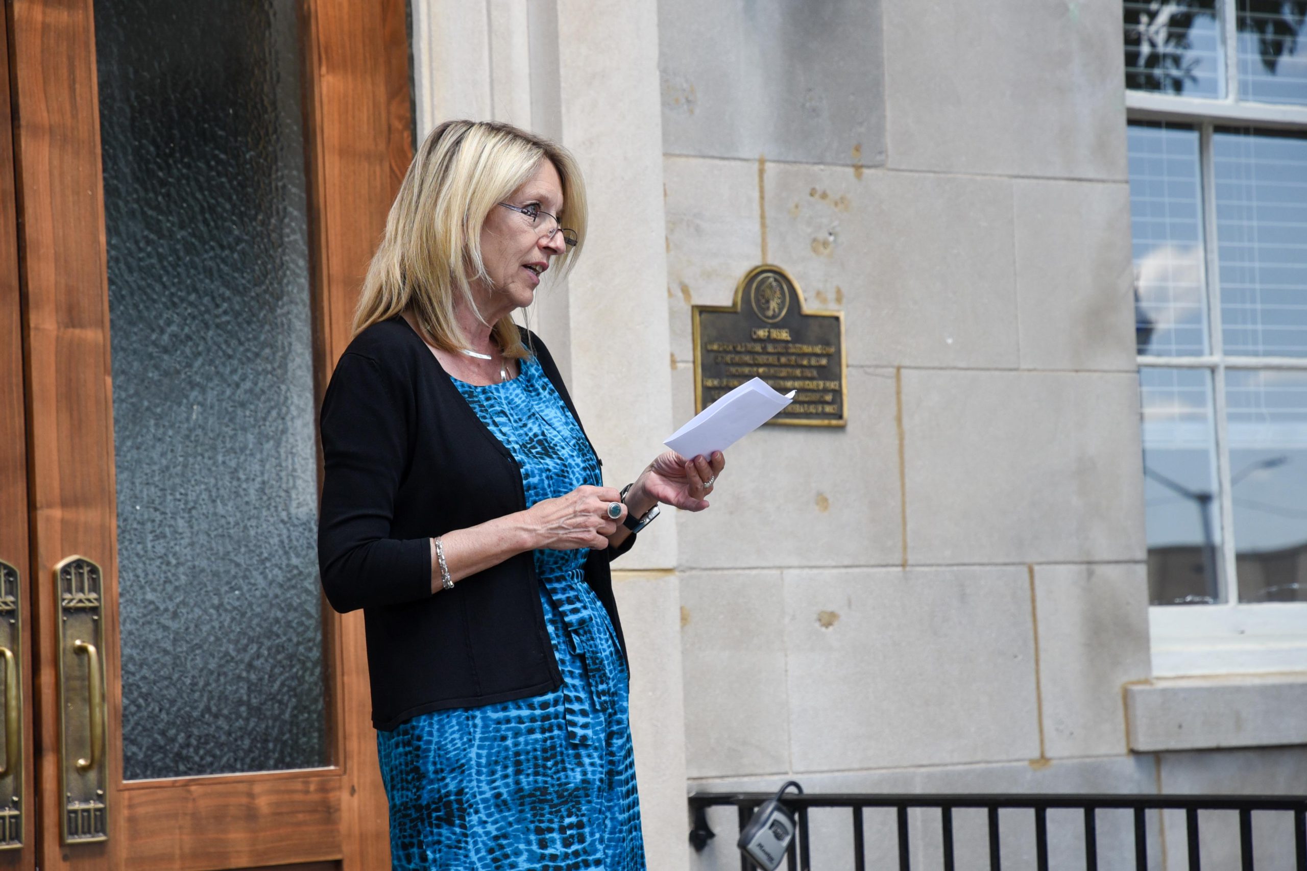 Former Uptown Partnership Executive Director Kathy Deacon