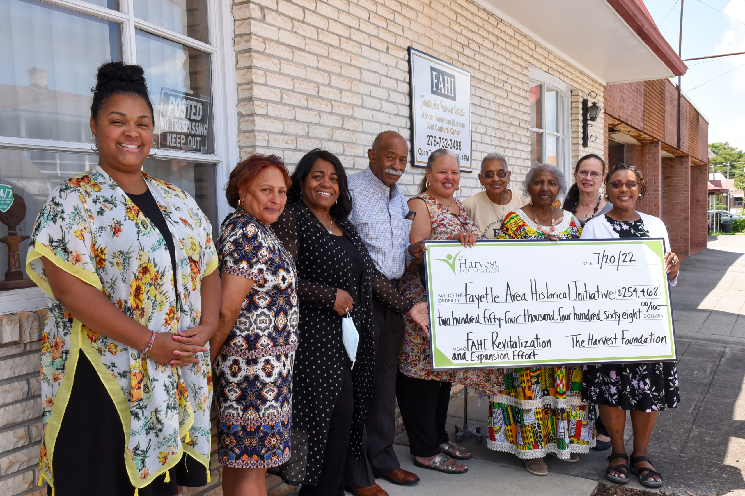 Fayette Area Historical Initiative Grant 2022