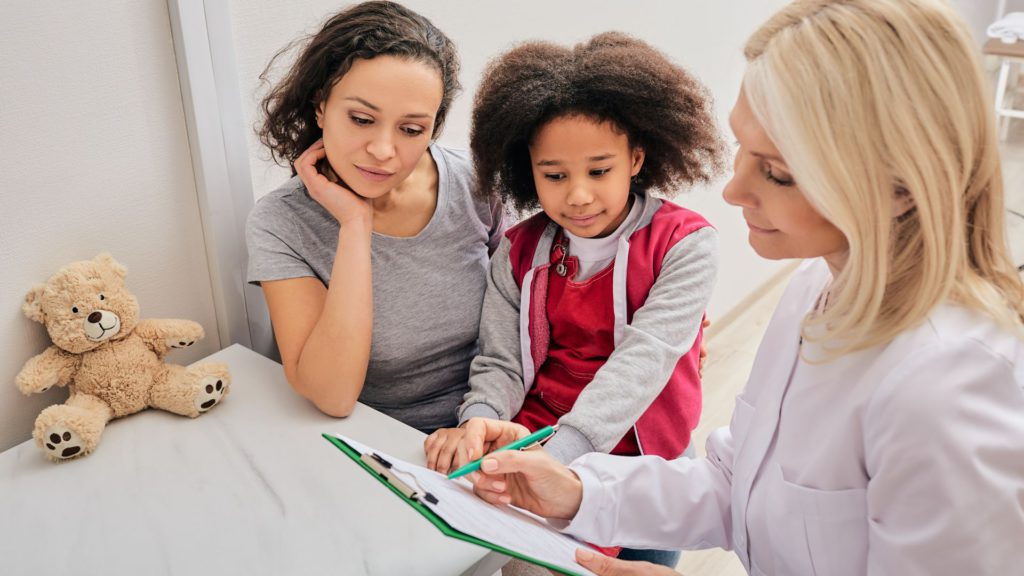 child mental health stock image