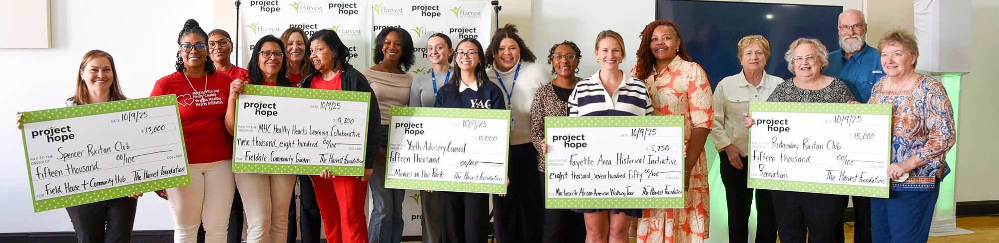 Project Hope Grant Awards