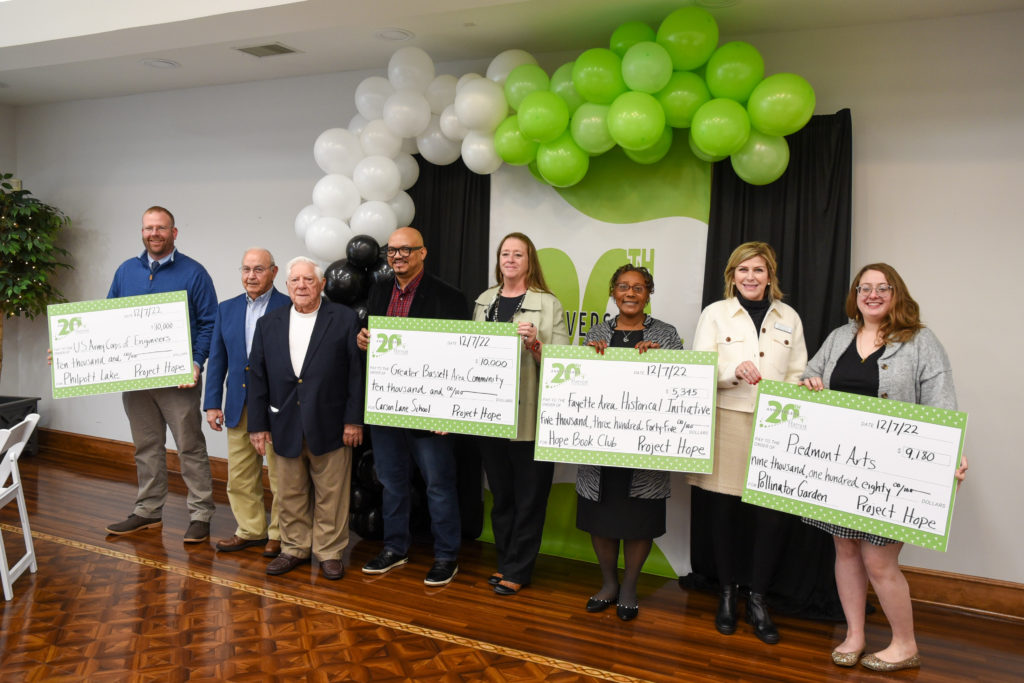 Project Hope 2022 Grant Recipients