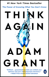 Staff Book Study: "Think Again" by Adam Grant